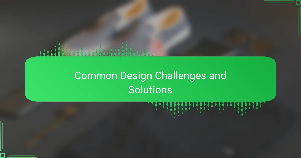 Common Design Challenges and Solutions